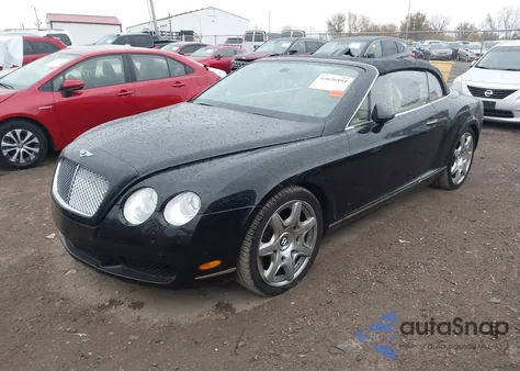 2008 Bentley Continental Gtc from USA, damaged, VIN SCBDR33W08C051861